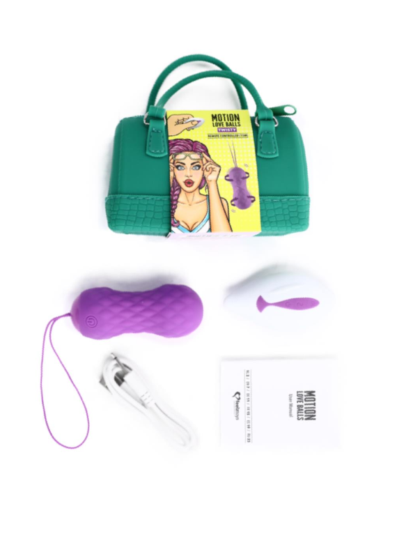 FeelzToys | Motion Love Balls : Twisty - Purple