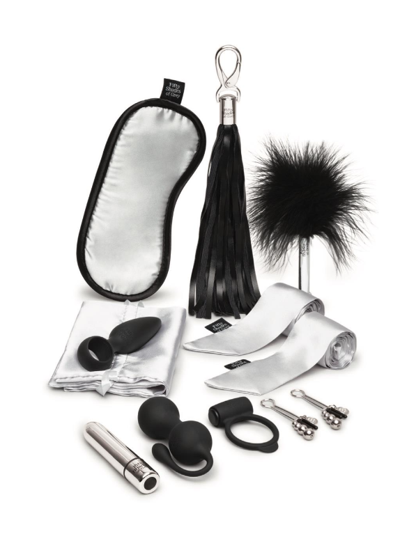 Fifty Shades Pleasure Overload 10 Days Of Play Couples Kit