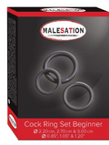 Malesation | Cock Ring Beginner Set